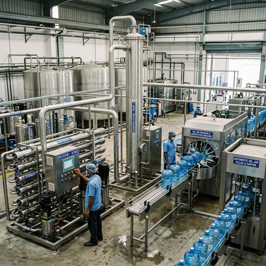 Packaged Mineral Water Plants
