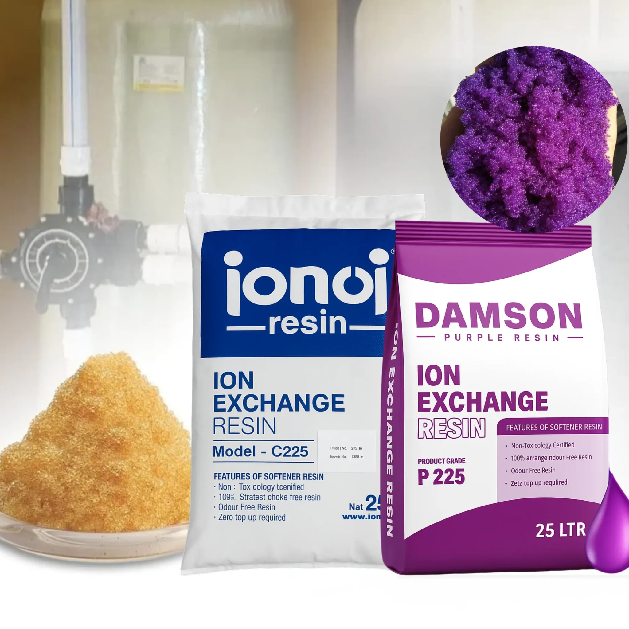 Water Softener Resins